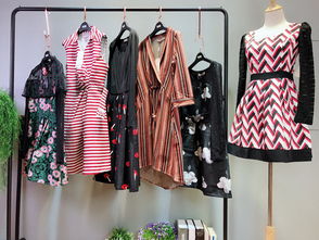 2018鑫羽格品牌女裝休閑時(shí)尚連衣裙女裝精品貨源