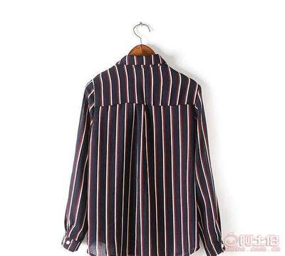 【2016春季新款百搭通勤雪紡條紋長(zhǎng)袖女士襯衫廠家直銷(xiāo)xyl0210】昆山市玉山鎮(zhèn)貝爾雅服飾商行 - 產(chǎn)品庫(kù)