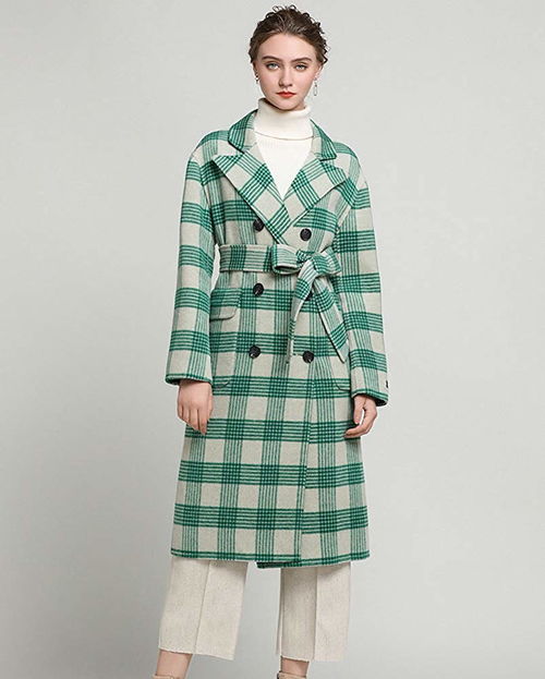 【品牌服裝拿貨戛娜巨式反季羊毛毛呢外套女】- 